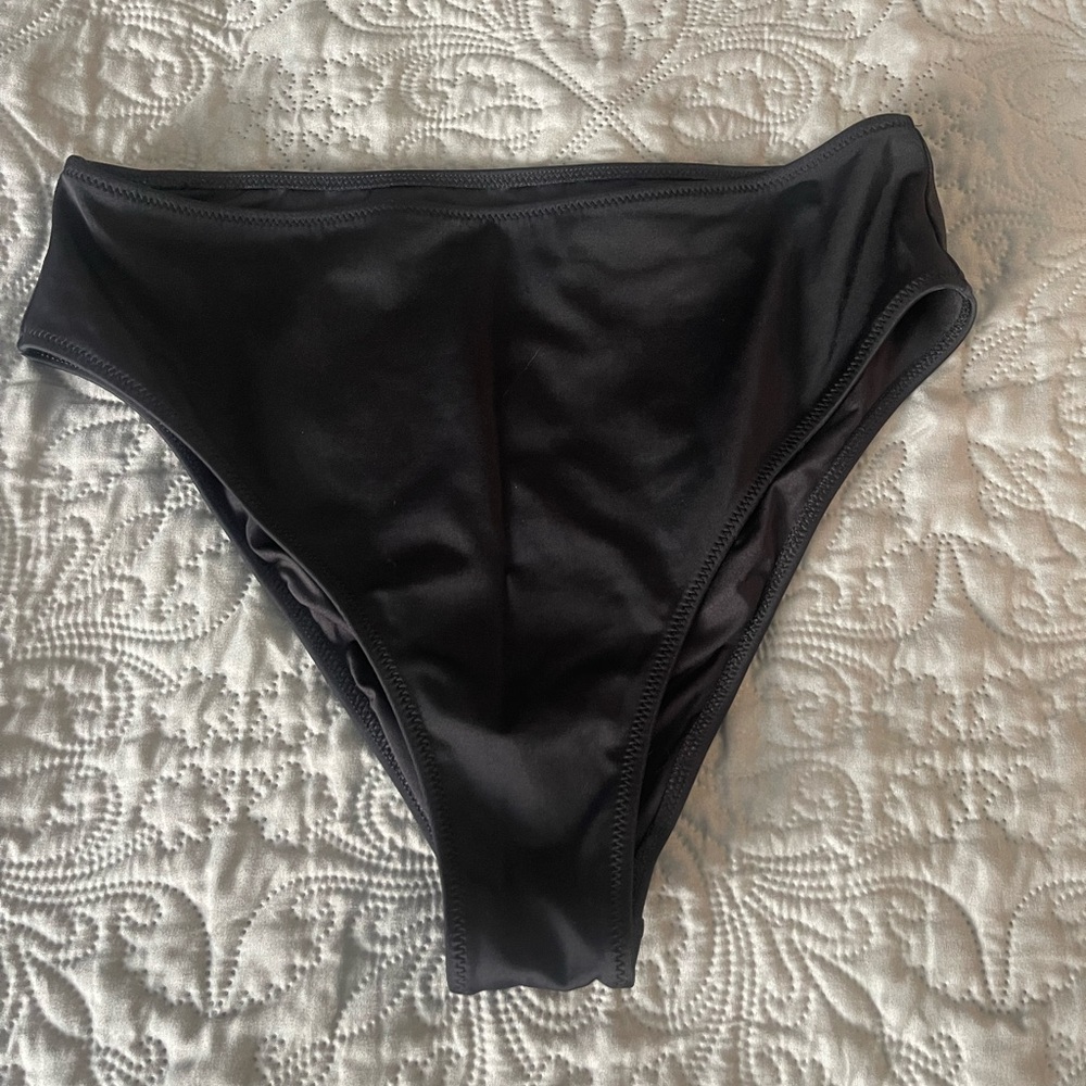 Shade & Shore Women’s Size Medium Black Swimsuit Bottoms